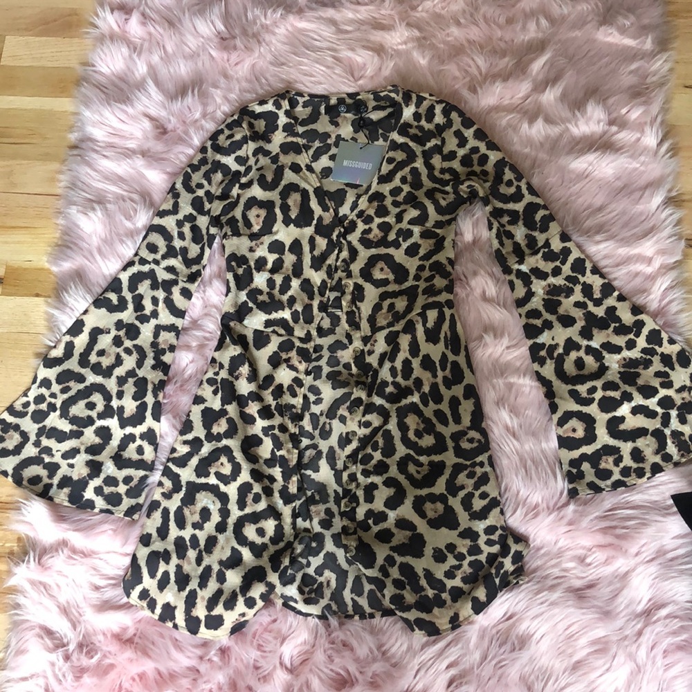 Cheetah Mini Dress